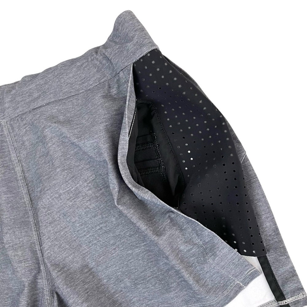 lululemon &go‎ On The Go Short Heather Greyt Deep Coal - Picture 10 of 12